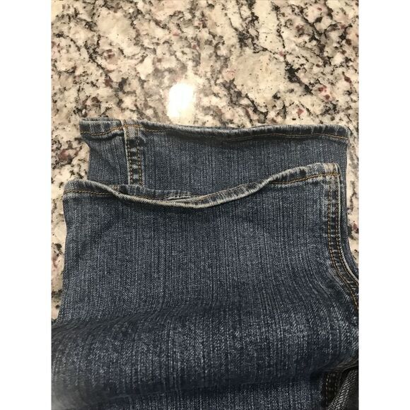 Vigoss Stretch Slim Boot‎ Sz 1/2 Inseam 32 Embellished Stretch Jeans Womens - Picture 4 of 12